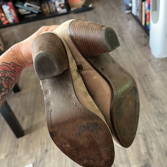 Sam Edelman Suede Fringe Booties - Picture 8 of 15